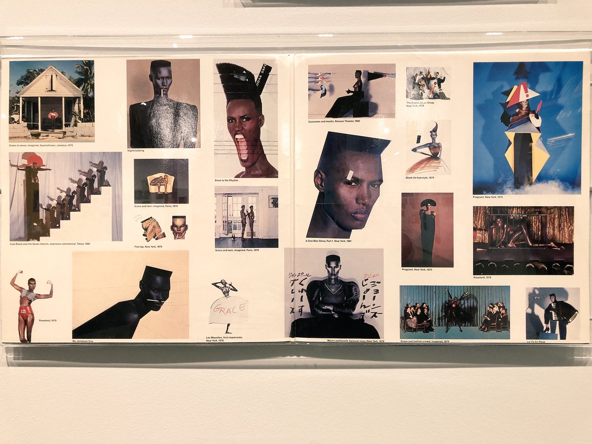 JGlarner's tweet photo. Joies fotogràfiques a l’expo #TotalRecords @fotocolectania #GraceJones #Goude #photo https://t.co/Mm9VE5JKOc