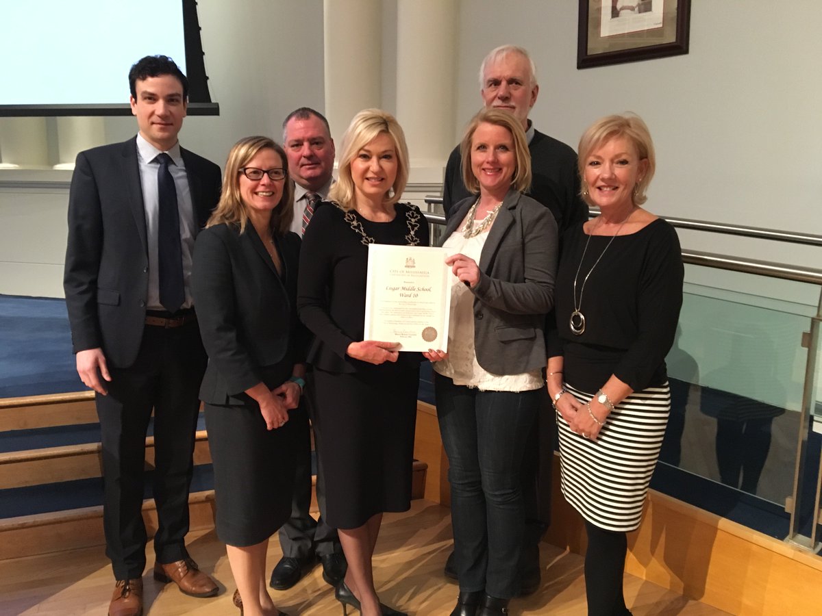 LisgarMS's tweet photo. Congratulations Lisgar for receiving the 2017 Wilde Wood Award which is presented annually by the Mississauga Traffic Safety Council to schools and individuals who have advocated and promoted traffic and student safety. @PeelSchools https://t.co/gCS0r1Y4nL