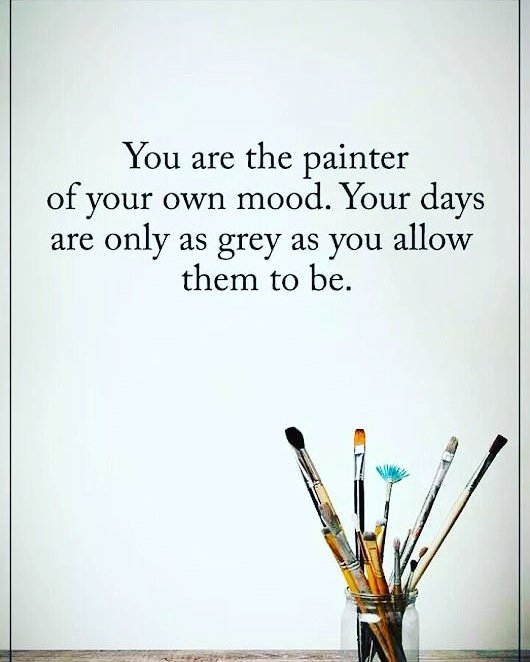 zenofwhy's tweet photo. This is so true! You choose your vibration, your emotions, thoughts and behaviors. You paint the story of your life. 

#lifecoach #lifecoaching #lawofattraction #motivational https://t.co/IibMOWVR2l