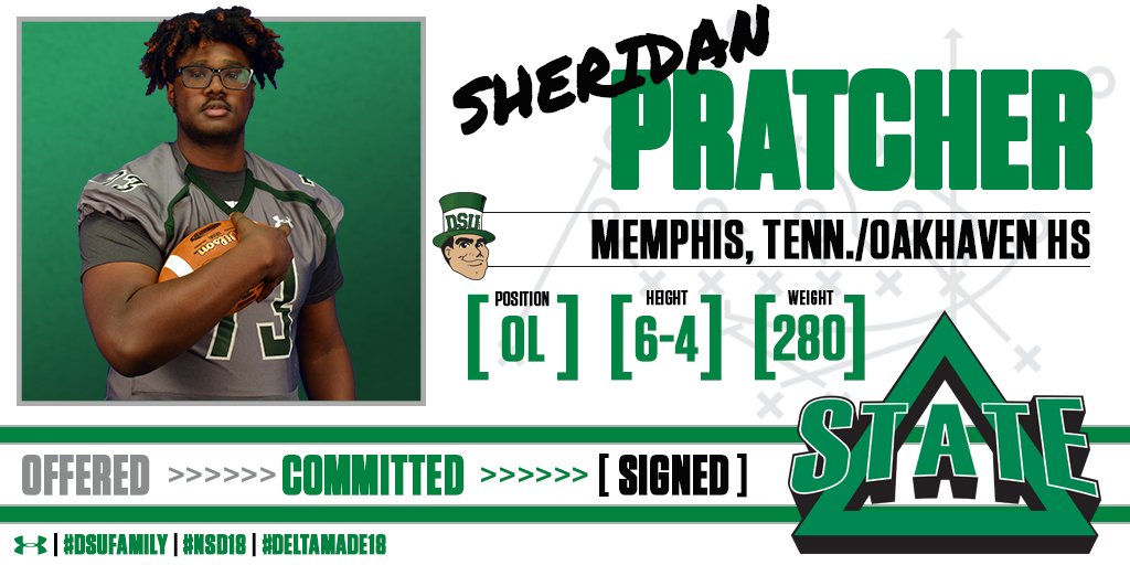 DeltaStateFB's tweet photo. Welcome to the #DSUFamily, Sheridan! #DeltaMade18 https://t.co/cBuoMZKevY