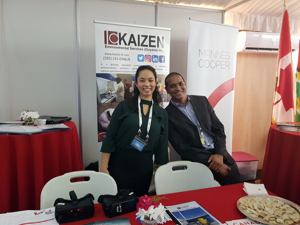 CanAmbGuyana's tweet photo. Come check out the Canada booth at #GIPEX
We have cookies! https://t.co/T9NYbOCbue