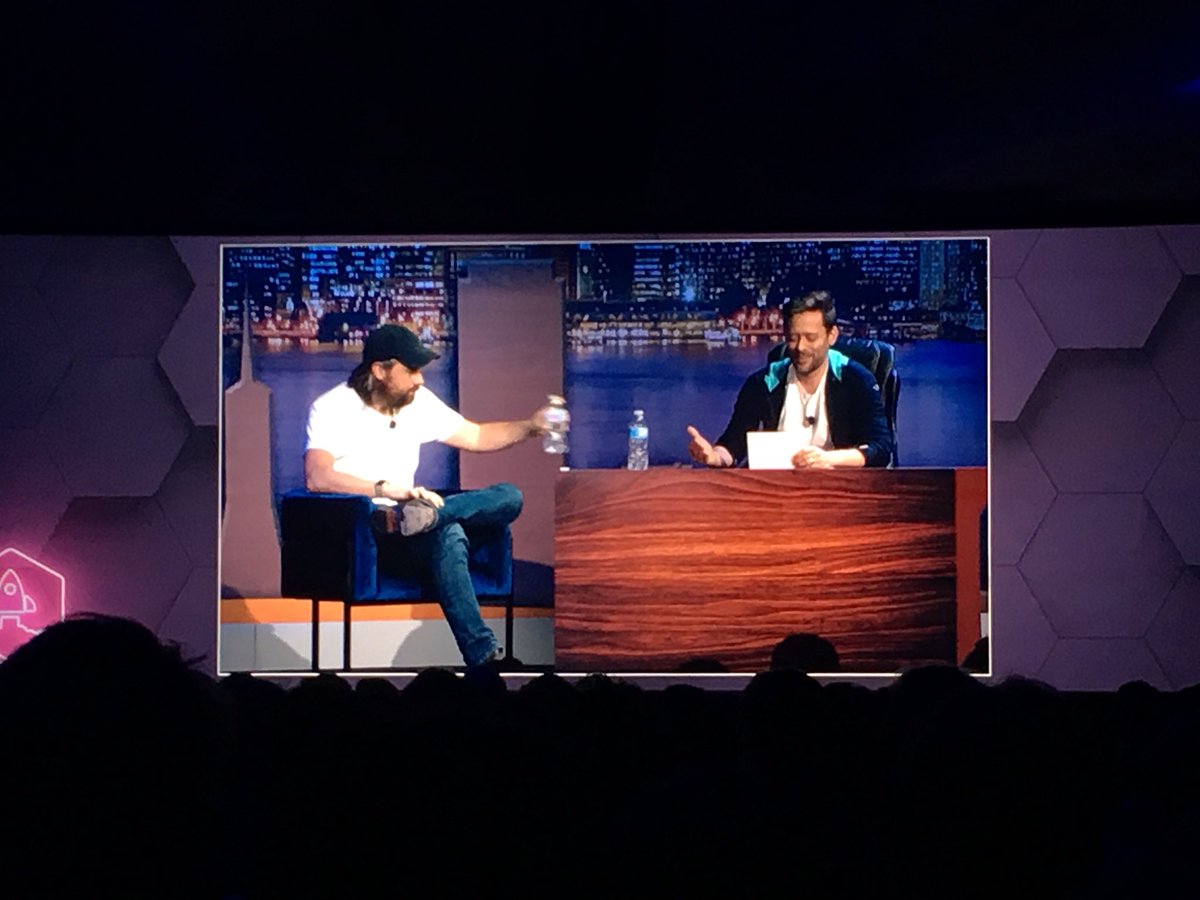 Refreshing to hear two humble tech founders/CEOs - <a href="/Atlassian/">Atlassian</a> and <a href="/trello/">Trello by Atlassian</a> - chatting at #Saastr2018