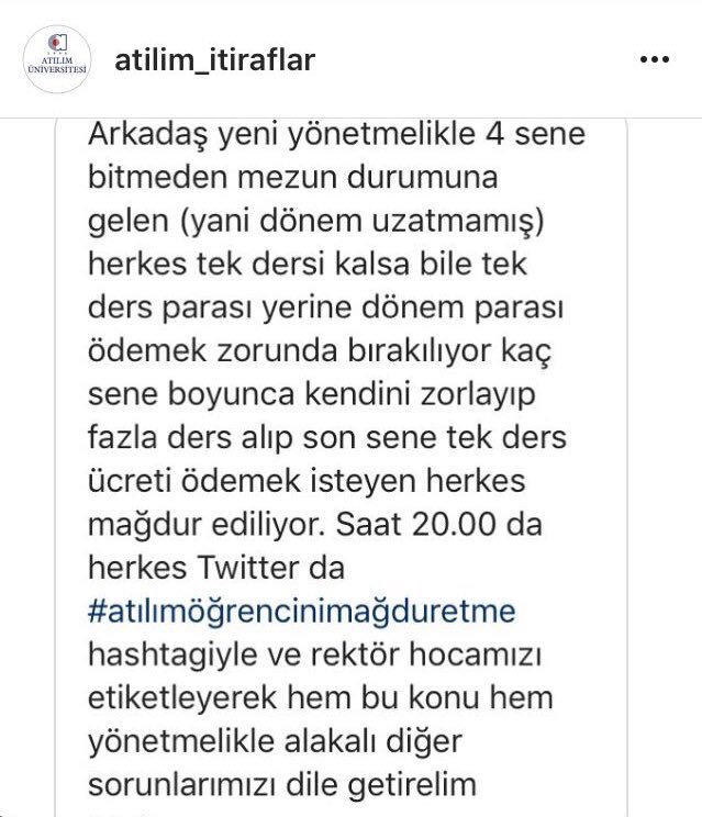 koc_ysf's tweet photo. Yeni yönetmelik haklarımızı elimizden alıyor. @AtilimUniv  @yildirimuctug  #atılımöğrencinimağduretme https://t.co/19za7HrTZi