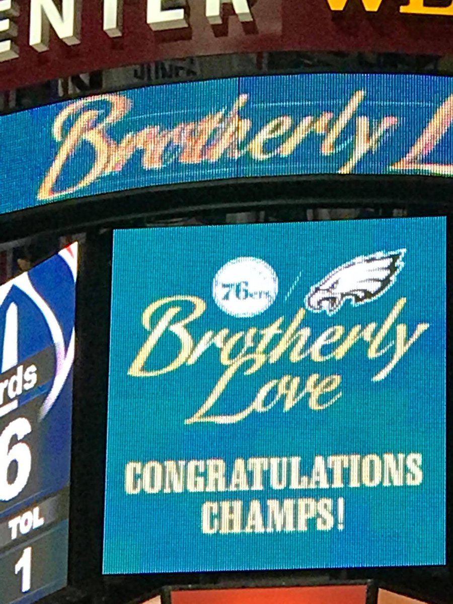 Micholloway's tweet photo. Good Win for the Sixers last night
#TrustTheProcess #Sixers #RealEstate https://t.co/RQC6K9rIXk