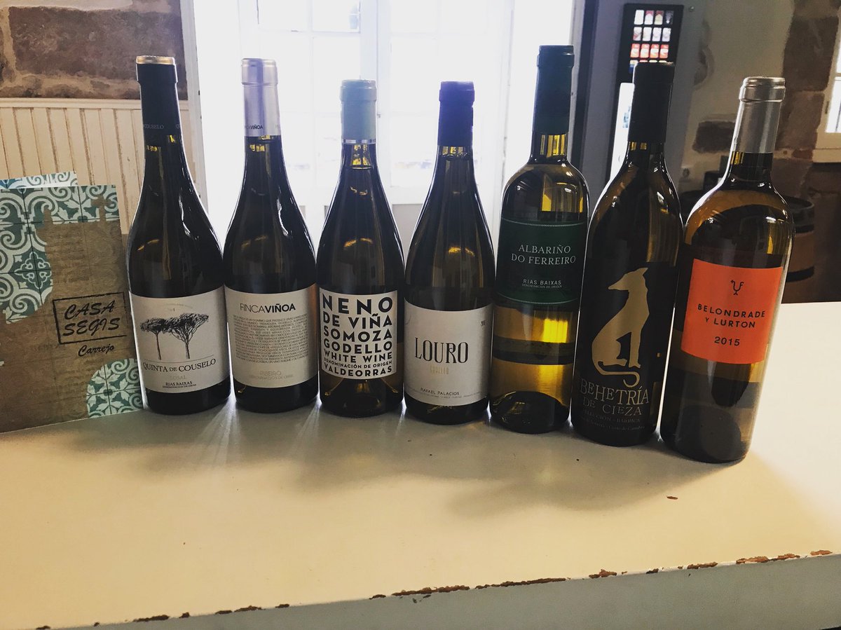 Cositas nuevas que van llegando, que no solo de tinto se vive.....