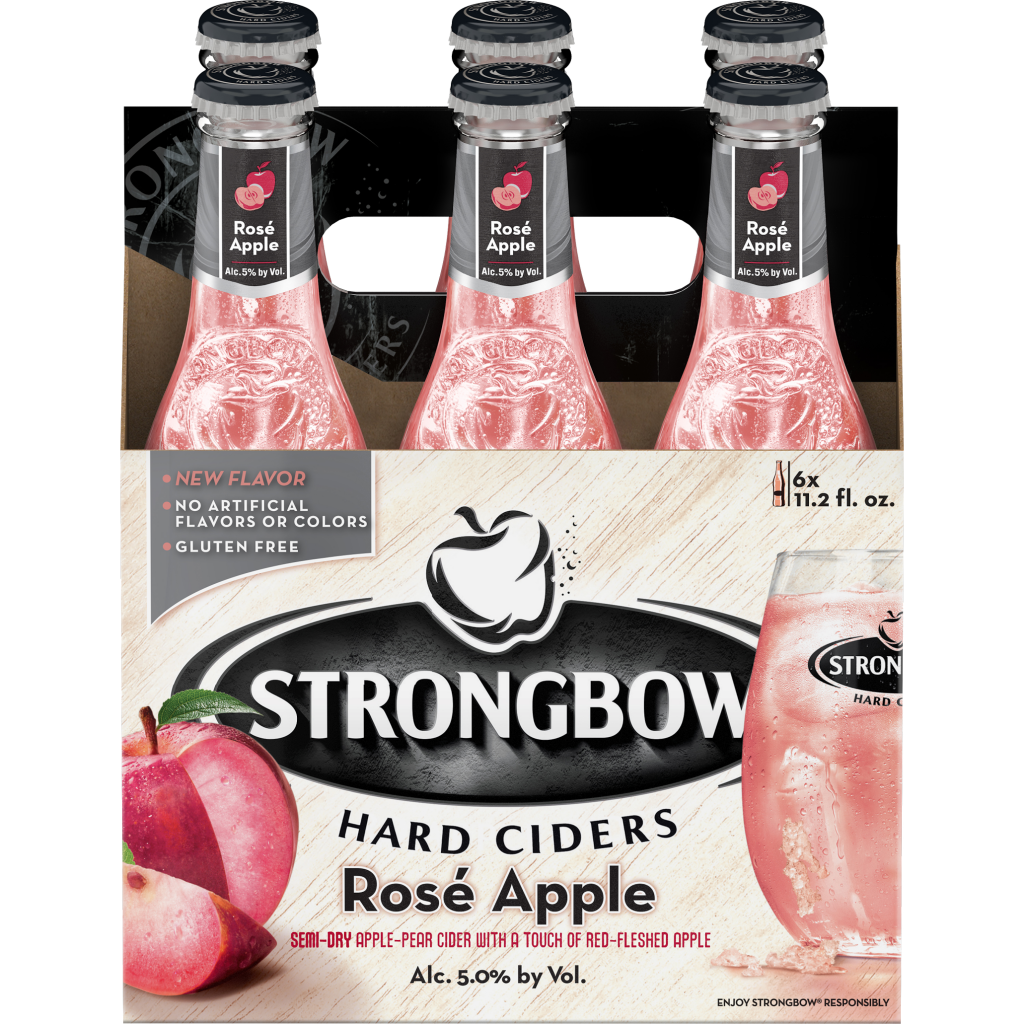 Brewbound's tweet photo. Heineken Introduces Strongbow Rosé Apple Cider. https://t.co/8GndnJFvem https://t.co/oB16QRJCPq