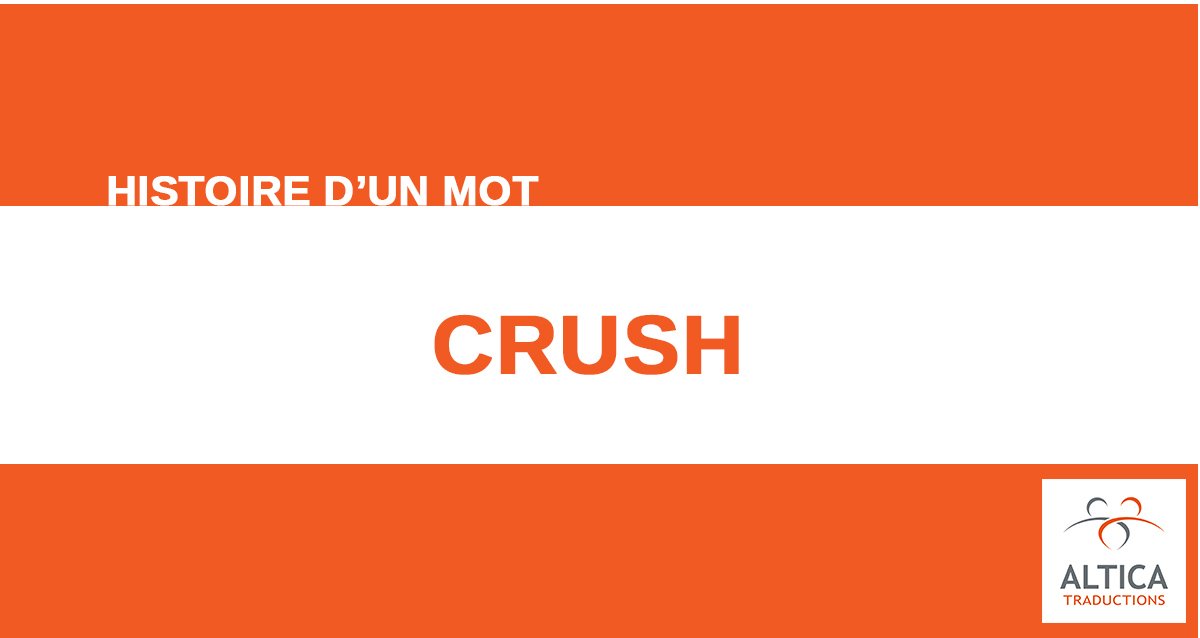 AlticaTrad's tweet photo. Crush : désigne la personne dont on est amoureux – sans que cette personne ne soit au courant. C’est un terme #anglais. “To have a crush“, c’est avoir un coup de coeur, le béguin pour quelqu’un https://t.co/TrK3WJxVM2