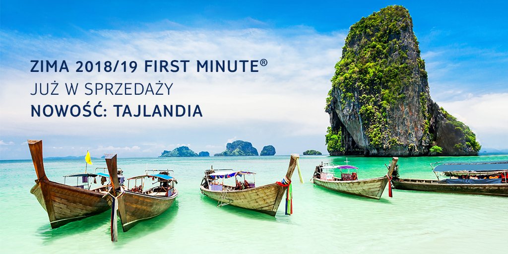 Zima 2018/19 First Minute® już w sprzedaży! Sprawdź kierunki i korzystaj z wyjątkowych benefitów ➔ goo.gl/C14HmE