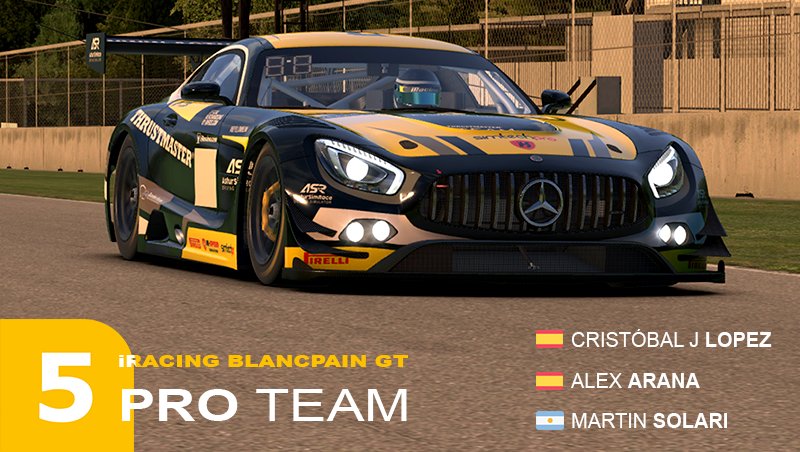 WilliamsJIM_'s tweet photo. #iRacing | We strengthen the national team and with it we will have a FIFTH car in the iRacing Blancpain GT World Championship! #BES

+Info > https://t.co/wvL2Xsa5S7 https://t.co/XiIoALQEGG