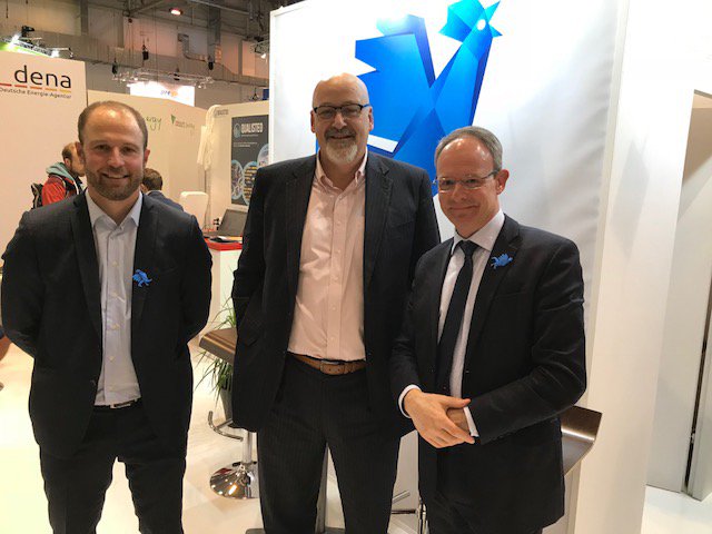 ThinkSmartgrids's tweet photo. Les #startups de la @LaFrenchTech #Energie et #SmartGrids en action à @EworldEssen. Bravo l’équipe de #France 🏆👏🏻
cc @Bpifrance @businessfrance @cosmotechweb @ForCity_Co @energiency @DCbrain_feed @Qualisteo @GridPocket #Fludia https://t.co/M7yc4Ua6GF