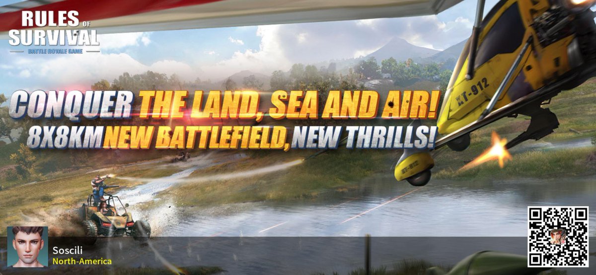 #RulesofSurvival