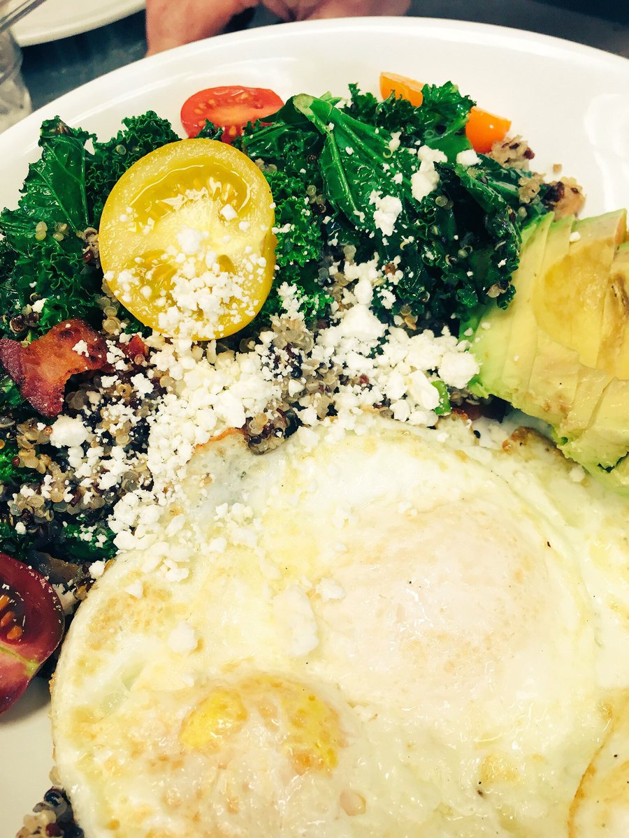 Good morning! Come check out our newly updated menu! Quinoa specials available all the time now! #Quinoa #Bacon #Avocado #SantaBarbaraBowl