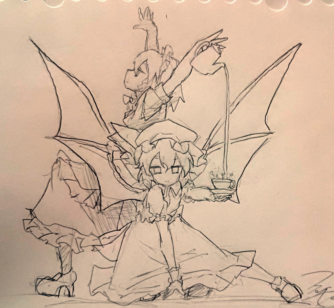 #軽い気持ちで描いたら思った以上に反響があった絵 