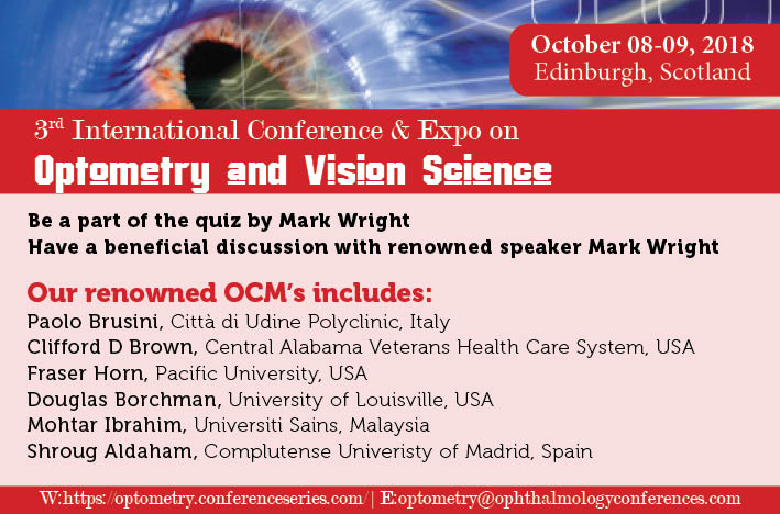 LisaAnd98018317's tweet image. Hold your slot by submitting your Talk ABSTRACT #Opto metry2018
Know more details of #Optometry2018 visit our website: optometry.conferenceseries.com