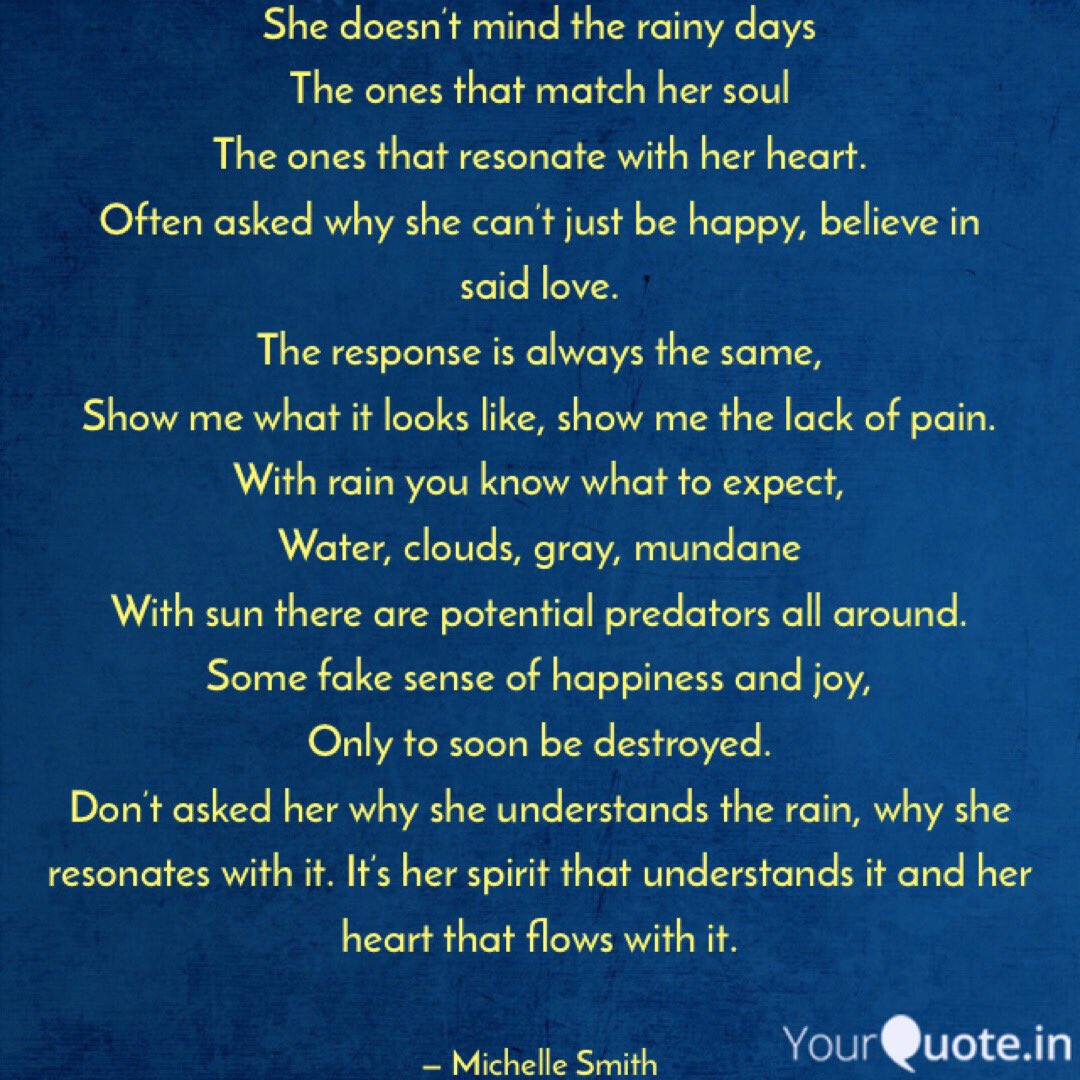 msmithpoet32's tweet photo. #Rain #writestuff #deepthoughts #WritersLife #WriterWednesday #poet #poetrycommunity https://t.co/sXBPBOxZBq
