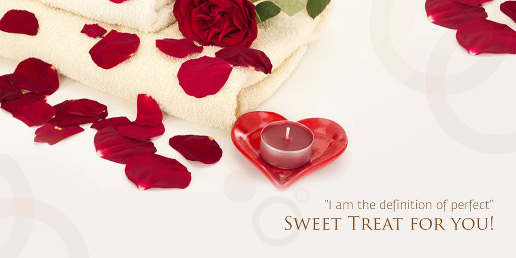 MyZehen's tweet photo. #MonthOfLove: Sweet Treat.
Be your own Valentine &amp; indulge in a 30 minutes neck, back, &amp; shoulder massage that will leave you calm &amp; supremely relaxed only at INR 2500/- Reward yourself because you deserve it!

For bookings call: 011 4323 5111
•
#MyZehen #VDaySpl https://t.co/jIJ1nXpkaA