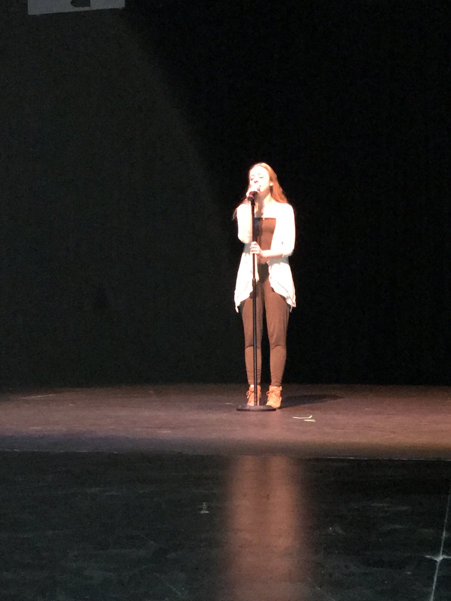 agolik's tweet photo. Cassidy Painter has the vocals of an angel and tonight she is performing Halo as a tribute to an angel, Timmy Jones.
2018 Talent Show at 6:30 at the Community Center! #riptj3 #carsonstrong #chssenators https://t.co/CkfBlGXAyk