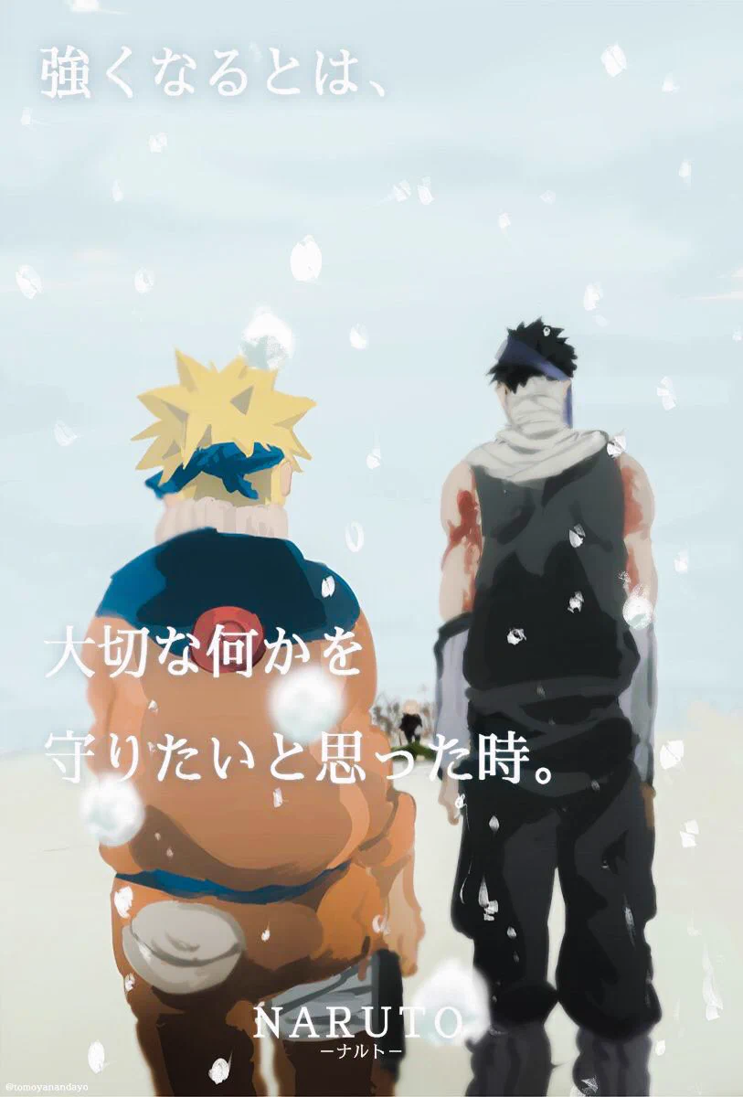 人気のアニメから学んだこと！ポスター風にするとめっちゃかっこいいww