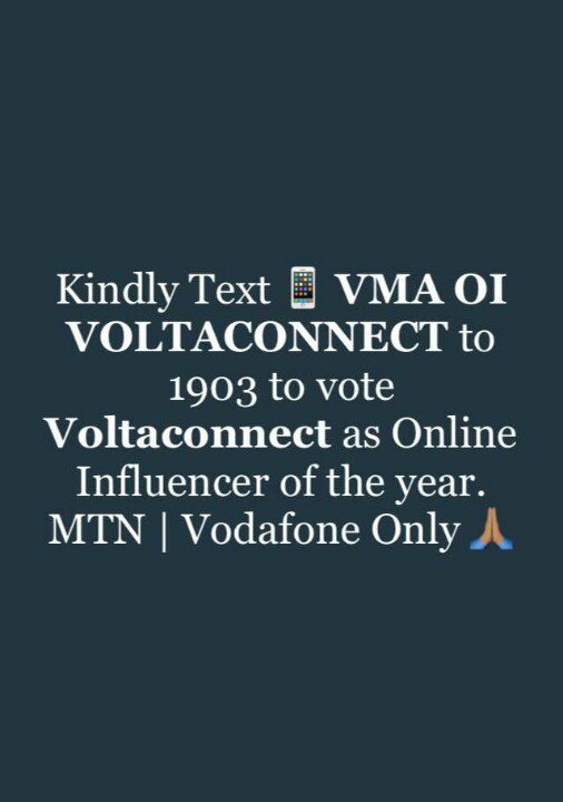 Mzadole's tweet photo. Kindly text VMA OI VOLTACONNECT to 1903 to enable us win the Online Influencer of the year at the @VoltaMusicAward 
#VoltaMusicAwards2018 https://t.co/56Kc29lnrZ