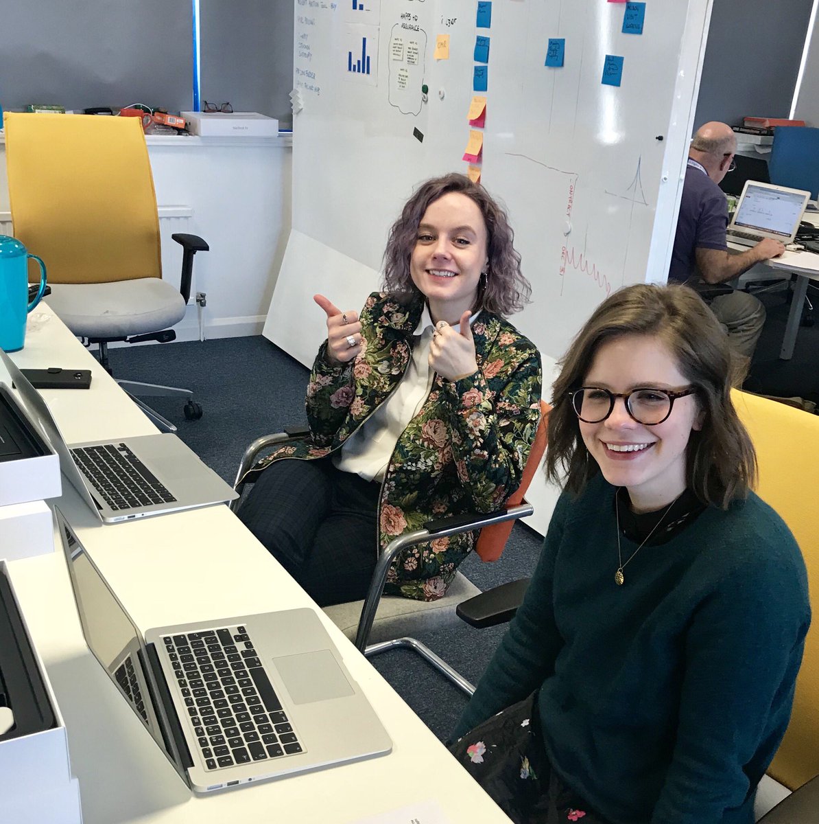 Fitzdigitalgov's tweet photo. Over a year ago our HR colleagues had an idea to improve things for Prison Officers. Today they’re bringing their ideas to life with their @Justice_Digital team. When you have a brilliant idea #keepgoing https://t.co/5rvYMkHMwC