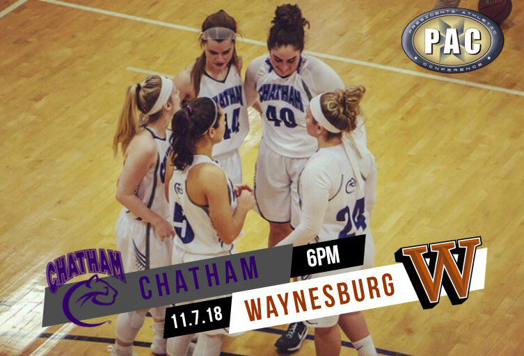 chathamwbb's tweet image. 🚨 GAME DAY! 🚨

Tonight we travel to Waynesburg for a 6pm tip-off. #1Pack1Family
