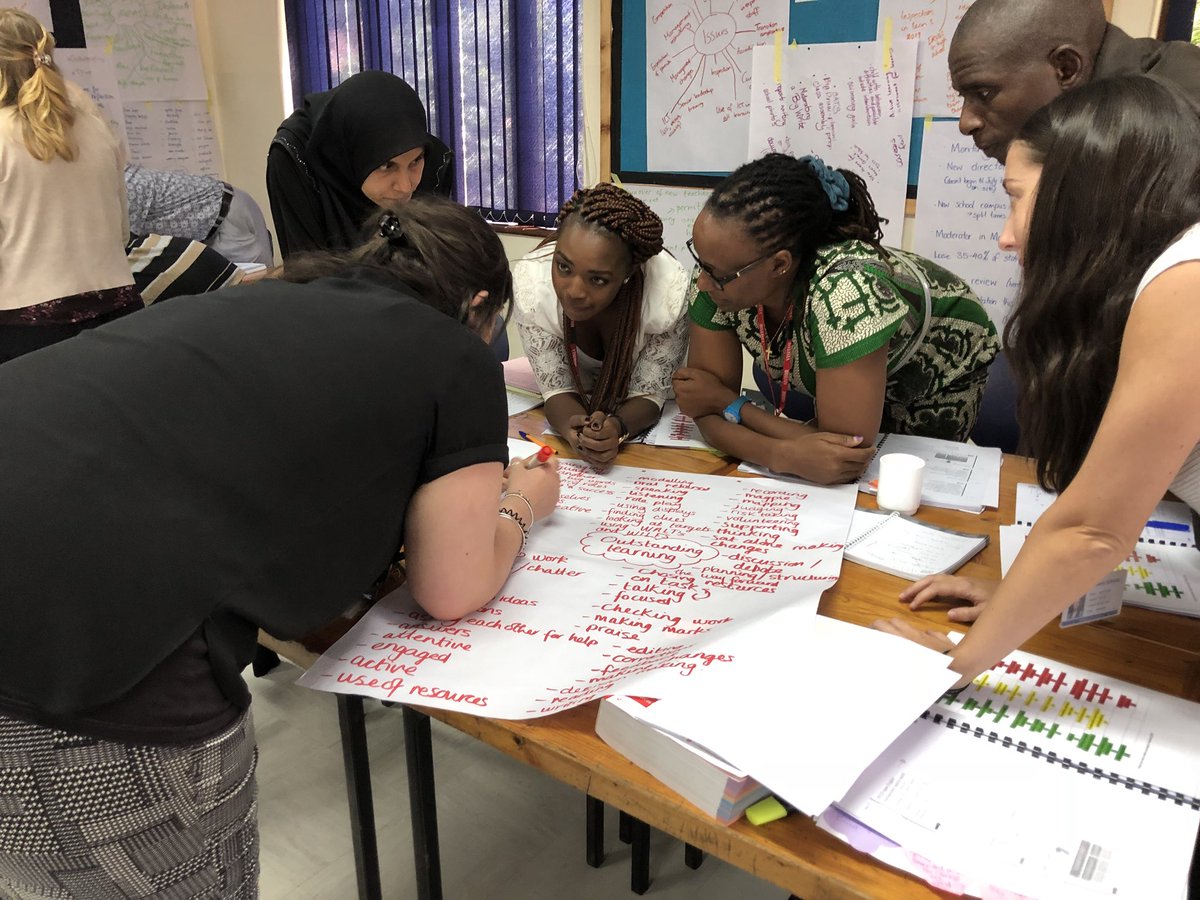 karenardley's tweet photo. Great Day 3 with Middle Leaders in Nairobi. Loads of discussion lots of shared ideas and plenty of hardwork and sim fun too! @COBISorg @KateBeetlestone @BraeburnBGR https://t.co/UkD6DXgBii