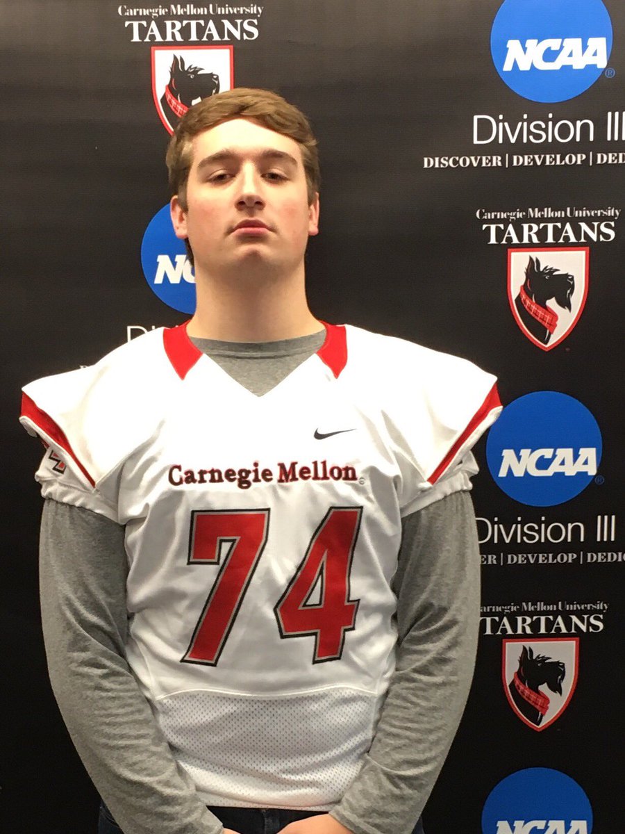 fmyager's tweet photo. Proud of @yager730 as he has accepted an offer to continue his academic and football career at Carnegie Mellon University. @TartanFB @EDGYTIM @DeepDishFB @Maine_South @MaineSouthAth https://t.co/fgFkmM9TlL