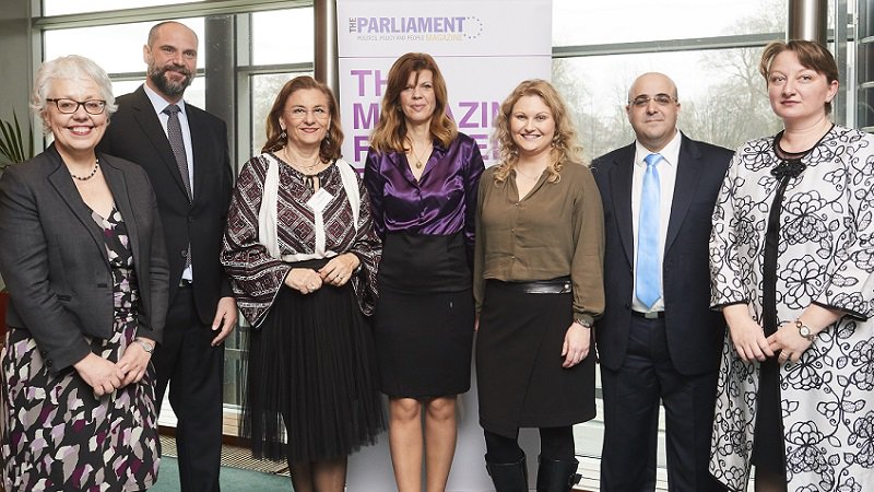 Parlimag's tweet photo. RECAP: Are would-be female #entrepreneurs being held back from achieving their dreams by a self-limitation? https://t.co/a2bCoHKGqt #w4techEU #uwawme @BiljanaBorzan @w4techEU @uwawme #SMEs #GenderEquality https://t.co/Xox2LfnZR0