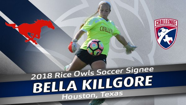 RiceSoccer's tweet photo. The Rice Owls welcome Bella Killgore on #2018SigningDay | Bio
https://t.co/kGXzpr8qZa @bella_killgore
@ChallengeSoccer https://t.co/5ckjYFFjqF