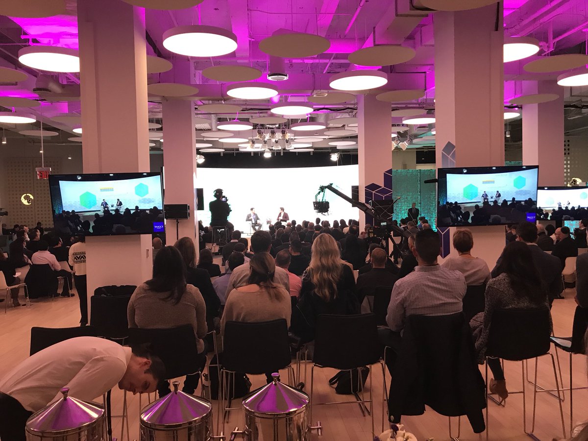 steveboymel's tweet photo. Learning about Crypto at #YahooAMS https://t.co/5TzUvAw5zN
