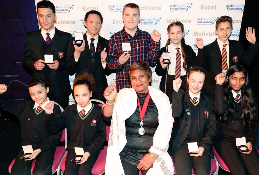 HatchEndHigh's tweet photo. Congratulations to all our @JPFoundation winners who were presented with their awards last night at the Harrow Ceremony #proud https://t.co/ewiSXaR1gM