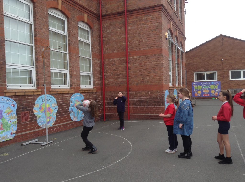 CherryGrovePE's tweet photo. Amy and Miam#takeover PE with a tense and speedy game of pass the bomb! Don't panic it's a netball practice game!!!! https://t.co/GVXA0gmPtK