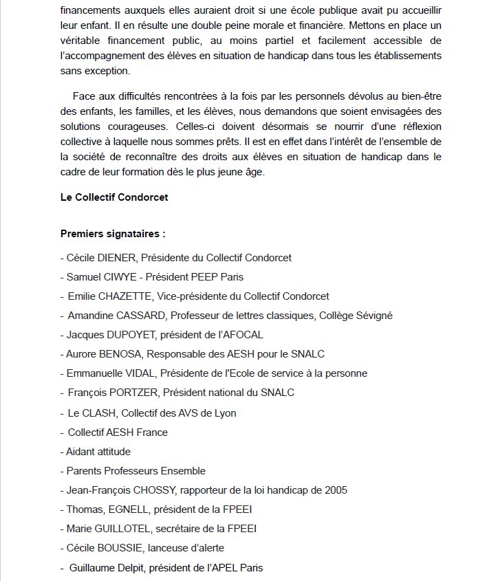 Collectif Condorcet tweet media