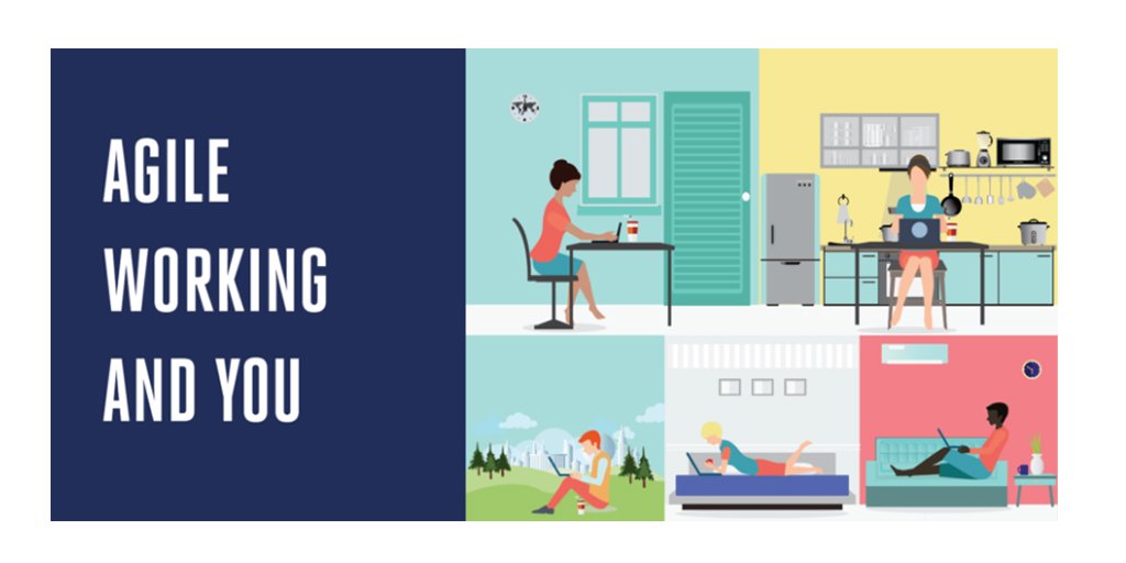 Agile working is more than just working from home or getting an early start, it gives you the ability to work in a way that is flexible and suits your lifestyle. Take the survey and have your say -> ow.ly/LaHp30ifMkU