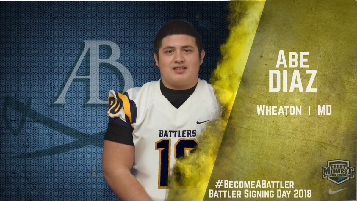 Congrats to Abe Diaz, DL, from Wheaton, MD! Welcome to the Battler Family!