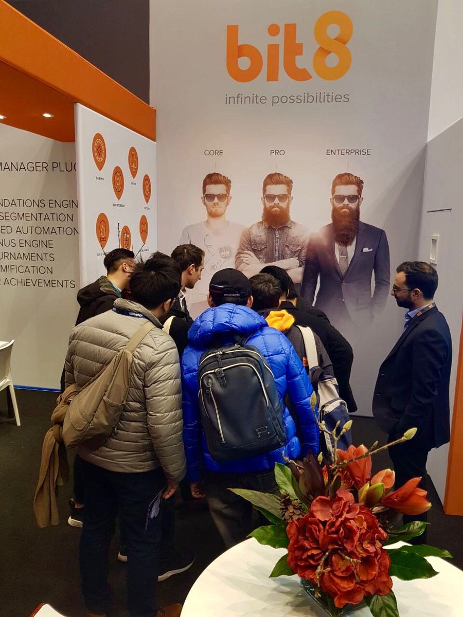 bit8games's tweet photo. A great 2nd day in full swing! Come visit us, let's have a chat :) Stand N7-320

#ICE2018 #UK #passporttoparadice https://t.co/n1LTwMtvV7