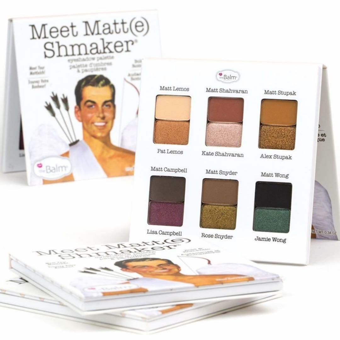 CoinMakeup's tweet image. La nouvelle Palette Meet Matt(e) Shmaker THE BALM est dispo sur CoinMakeup 😍👍😉 #coinmakeup #thebalm @thebalm_cosmetics @thebalmeu