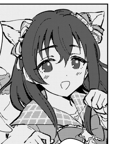 あと、肇アンソロジー「待ちて、みのり」@fh_FCkikakuに漫画6Pで参加してます。恋咲くユニットな漫画です。よろしくお願いします。 