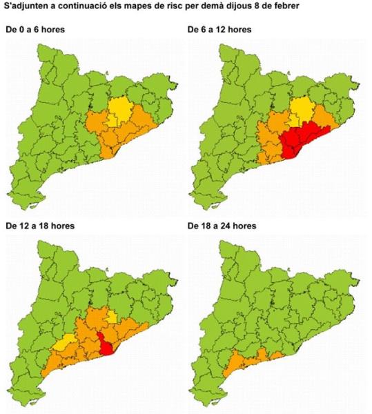 MeteoSantSa's tweet photo. Demà dijous, pla #NEUCAT activat per risc de nevades #SantSaduní #SantSadurnidAnoia #Penedès https://t.co/uwrZ2gGsrj