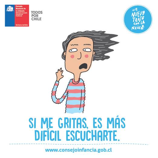 coninfanciacl's tweet photo. Las humillaciones no educan a nuestros niños y niñas 👧🏽👦🏻💛. Súmate y ¡hagamos #UnNuevoTratoConLaNiñez 🇨🇱! Más→ https://t.co/td87A9F60z https://t.co/X4uaymjew9