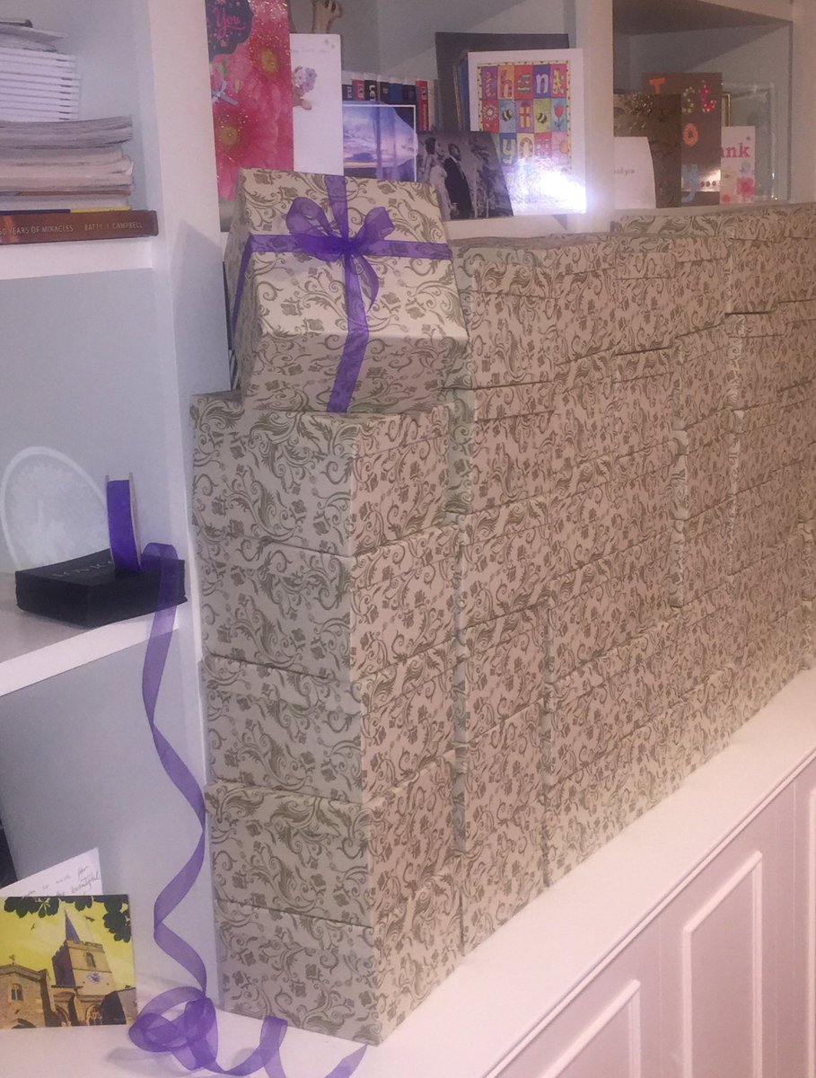 LOVICCI's tweet photo. Now putting the final finishing touches to the #WeddingGiftBoxes for our gorgeous client's #wedding this weekend #LuxuryGiftBoxes #ChampagneGoldBoxes #RoyalPurple detail #ValentinesWeekend #GoldwithPurple #luxurylife #LuxuryWeddingSouvenirs https://t.co/K9qpmGp4d2