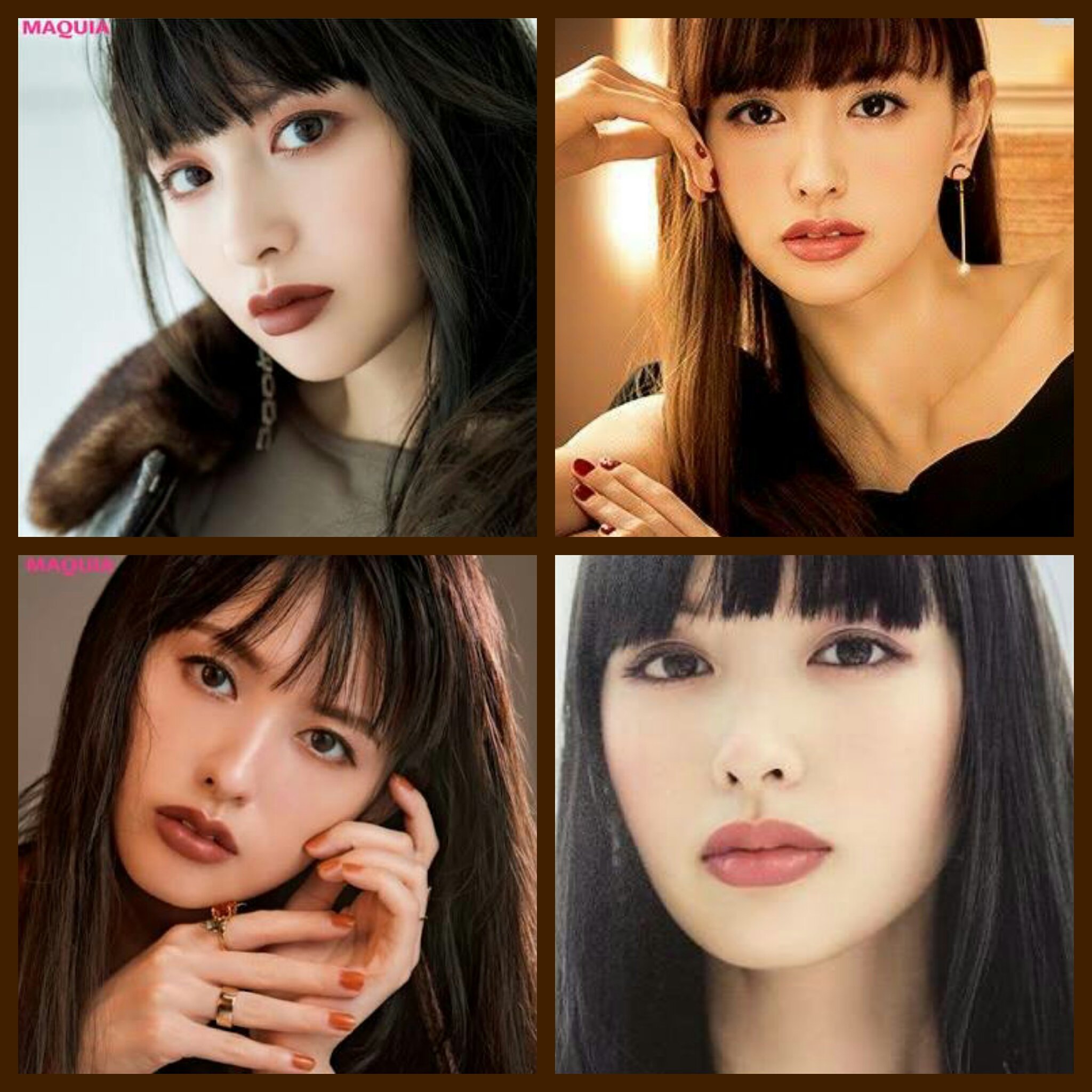 みぽりん先生 モデルさんつながりで えみちぃこと鈴木えみさんもpc秋です 本当にため息が出る位 うっとりしちゃう美しさです なんともいえないリッチ感とセクシーさがpc秋がもつ色味の魅力ですよね 鈴木えみさんはそこにモード