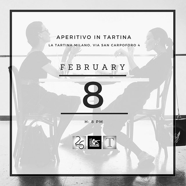 Models Corner, jointly with 26 Models Milano, is organizing a special aperitivo for models in town: tomorrow, thursday, at La Tartina Milano (via S. Carpoforo, 4) join us for a drink and a chat and we promise you’ll love the wine and good food! You’ll be… ift.tt/2GXiQm8