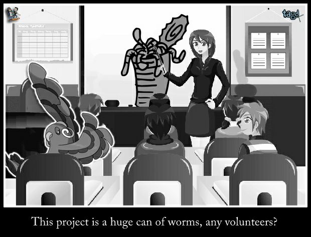 comicnama's tweet photo. TAGD: For those who believe they CAN do anything... #canofworms #trouble #birdhumor #worms #can #project #volunteer #tagd #comic #comicstrip #sketch #illustration #sarcasm #humor #humour #ilovecomic #comics... https://t.co/jpzaCFfueP