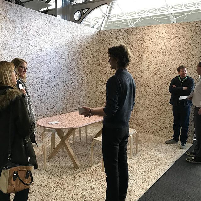 helenpaine21's tweet photo. @surfacethinking new material development by @solomonandwu using #preconsumer #woodshavings cement and resin https://t.co/zw1J9hBkG6 https://t.co/c9tm4gKS3R