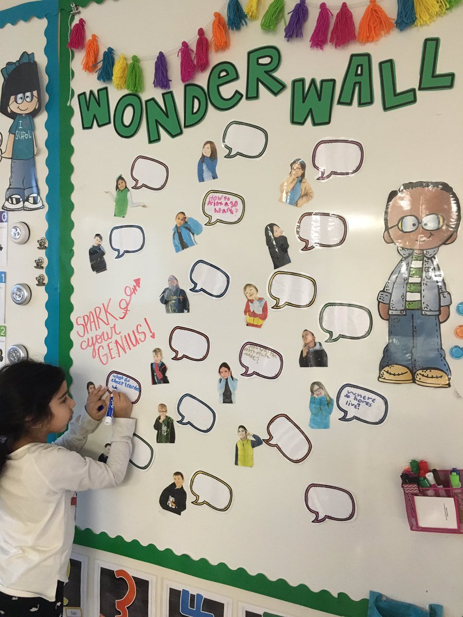 Sparking our genius! Loving how our wonder wall is coming together! #sparkofgenius <a href="/HawksNestSTEAM/">Hawks Nest STEAM</a>