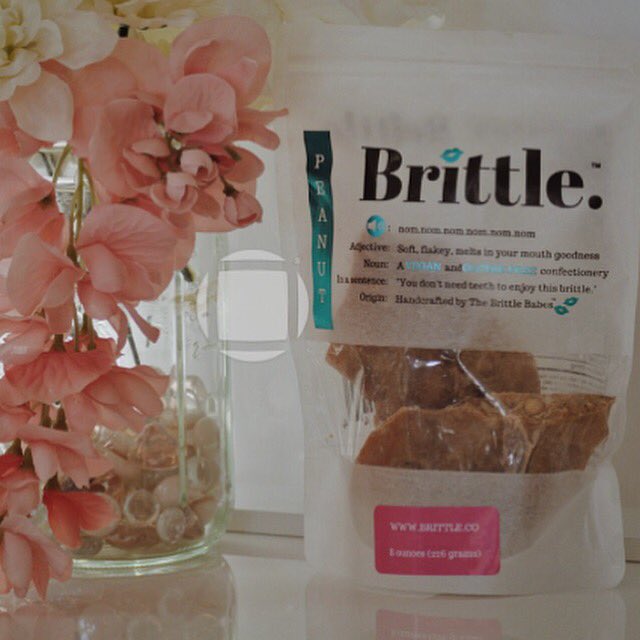 SplurgeWorks's tweet image. Officially announcing our newest merchant, Brittle Babes! Putting a little sass on an old time classic. splurge.works