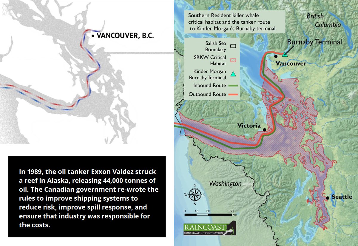 Teelin's tweet photo. @CBCEarlyEdition @KM_Canada Mr Anderson forgot to distinguish that #FirstNations support for #KinderMorgan pipeline lies soley inland away from #FirstNations territories that would suffer the most severe impact from dilute #bitumen spill.
Further the science on cleaning up dilute #bitumen is vague.
#KMface https://t.co/XoOUx74FTO