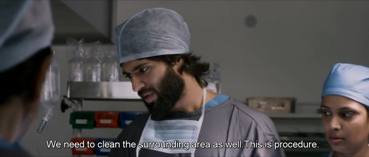 Another tremendous quality of Dr Arjun Reddy is to give exemplary analogy to put forward his point, this scenario is downright hilarious but equally smart as well.