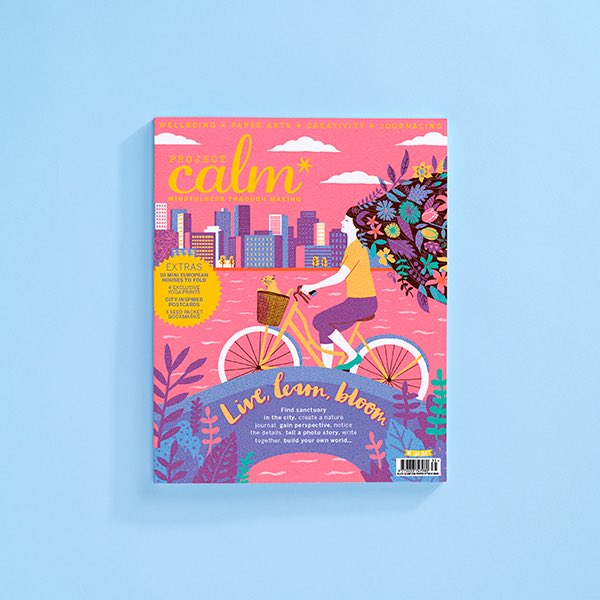 Isn’t the new @ProjectCalmMag cheery? 😍 Out on Thursday next week. Do check out our sampler: issuu.com/immediatemedia…. Cover by @boyounillo 👏🏻